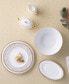 Фото #9 товара Сервировочные тарелки Noritake Haku, набор из 4 шт. для 4 персон