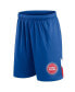 ფოტო #2 პროდუქტის Men's Blue Detroit Pistons Slice Shorts