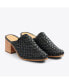 Фото #1 товара Women's All-Day Woven Heeled Mule Woven Almond