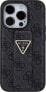 Guess Guess GUHCP15XPGS4TDK iPhone 15 Pro Max 6.7" czarny/black hardcase Grip Stand 4G Triangle Strass