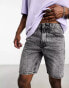 Фото #6 товара Only & Sons loose fit denim shorts in grey wash