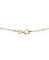 ფოტო #2 პროდუქტის Diamond & Enamel Quatrefoil Dangle 18" Collar Necklace (1/4 ct. t.w.) in 10k Gold, Created for Macy's