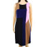 INC International Concepts Women's Colorblocked Sheath Dress Pink Brown Black M