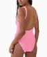 Фото #2 товара Women's Low-Back One-Piece Swimsuit