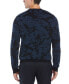 Men's Jacquard Camo Crewneck Pullover Sweater