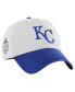 Men's Gray/Royal Kansas City Royals Sure Shot Classic Franchise Fitted Hat