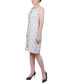 Фото #8 товара Women's Long Sleeve Tweed Dress Set, 2-Pc.