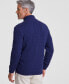 Фото #4 товара Men's Cable-Knit Full-Zip Sweater, Created for Macy's