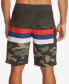 Фото #2 товара Men's Surfsilk Hawaii Stripe Drawstring 20" Board Shorts