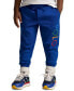 ფოტო #2 პროდუქტის Toddler and Little Boys Ombre-Logo Double-Knit Jogger Pants