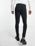 ASOS DESIGN super skinny suit trousers in black