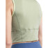 ICEBREAKER Merino 125 ZoneKnit™ Energy Wind Cropped Sleeveless Base Layer