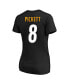 Фото #4 товара Women's Kenny Pickett Black Pittsburgh Steelers Plus Size Player Name and Number V-Neck T-shirt