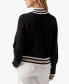 Фото #2 товара Women's Sporty Stripe Long-Sleeve Sweater