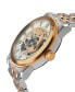 ფოტო #2 პროდუქტის Men's Vanderbilt Swiss Automatic Two-Tone Stainless Steel Watch 47mm