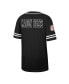 Men's Black Morehouse Maroon Tigers Free Spirited Mesh Button-Up Baseball Jersey