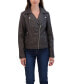 ფოტო #1 პროდუქტის Women's Faux Leather Biker Jacket