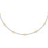 Fashion steel bicolor necklace for women T-Design TJAXA11