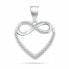 Фото #1 товара Design silver heart pendant PT16W