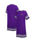 Фото #1 товара Women's Purple LSU Tigers Cascade T-shirt Dress