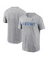 Фото #1 товара Men's Heather Gray Kentucky Wildcats Primetime Evergreen Wordmark T-Shirt