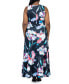Фото #2 товара Plus Size Scoop A Line Sleeveless Maxi Dress
