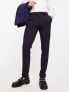 Фото #5 товара ASOS DESIGN skinny smart trousers in navy