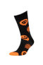 Erkek Pamuklu Halloween Temalı 2'li Uzun Çorap