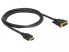 Delock 85653 - 1.5 m - HDMI Type A (Standard) - DVI - Male - Male - Straight