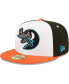 Фото #2 товара Men's White Beloit Snappers Authentic Collection Team Alternate 59FIFTY Fitted Hat