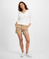 ფოტო #1 პროდუქტის Women's Hollywood Mid-Rise Printed Shorts