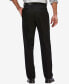 ფოტო #6 პროდუქტის Men's Premium No Iron Khaki Classic Fit Flat Front Hidden Expandable Waist Pant