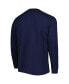 Men's Milwaukee Brewers Navy Maverick Long Sleeve T-shirt