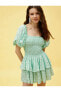 Фото #1 товара Платье женское Koton Цветочное кружевное мини