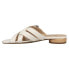 Фото #3 товара VANELi Brogan Womens White Casual Sandals 310232