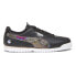Фото #1 товара Puma Bmw Mms Roma Via Lace Up Mens Black Sneakers Casual Shoes 30778001