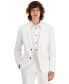 ფოტო #1 პროდუქტის Men's Slim-Fit Stretch Linen Blend Suit Jacket, Created for Macy's