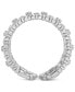 ფოტო #4 პროდუქტის Diamond Openwork Flex Ring (7/8 ct. t.w.) in 14k White Gold