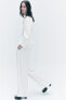 Фото #5 товара Блейзер облегающего кроя в стиле минимализма — zw collection ZARA