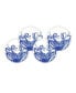 Lucy Octopus Canape Plate, Set of 4