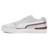 Фото #6 товара Puma Clasico Varsity Patch Lace Up Mens Burgundy, Grey, Red Sneakers Casual Sho