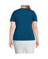 ფოტო #4 პროდუქტის Plus Size Relaxed Supima Cotton T-Shirt