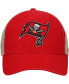 Men's Red Tampa Bay Buccaneers Flagship MVP Snapback Hat