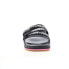 Фото #4 товара Fila Sala 1SM02578-021 Mens Black Synthetic Slip On Slides Sandals Shoes