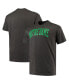 Фото #2 товара Men's Heathered Charcoal Notre Dame Fighting Irish Big and Tall Arch Team Logo T-shirt