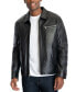 ფოტო #9 პროდუქტის Men's James Dean Leather Jacket, Created for Macy's