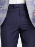 Фото #3 товара Harry Brown slim suit trousers in navy
