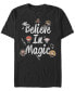 Фото #1 товара Men's Believe in Magic Short Sleeve Crew T-shirt