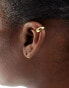 Фото #4 товара Kingsley Ryan rounded 10mm ear cuff in gold plated