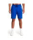 Фото #3 товара Men's Brady Blue Wordmark Fleece Shorts